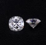 Synthetic Loose VVS Moissanite Gemstones For Jewelry Making , DEF Color 6mm