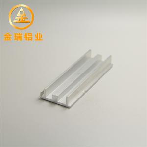 Quality Economic Slotted Aluminum Extrusion Profiles Sandblasted / Brushed Pre Finish wholesale