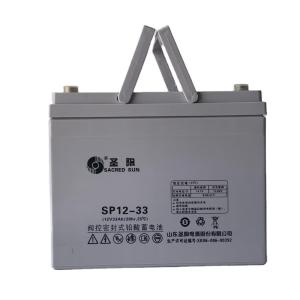 Quality Sacred Sun Seal SP12-33 Lead Acid Battery 12V33Ah For Power Communication Wind System wholesale