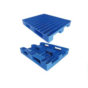 Quality HDPE European Standard Pallets 3 Runners Reversible Plastic Pallets wholesale