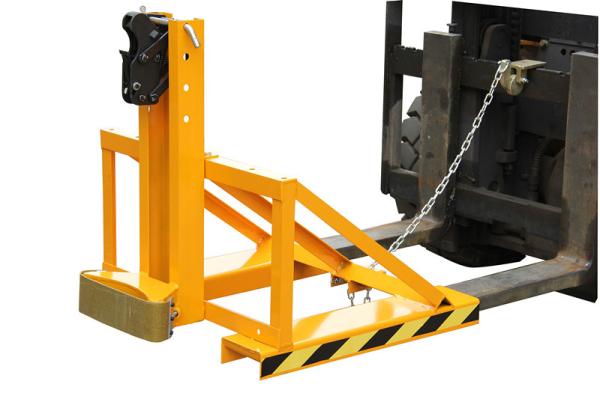 Horizontal Forklift Drum Lifter with Double Protection , 500Kg drum lifting