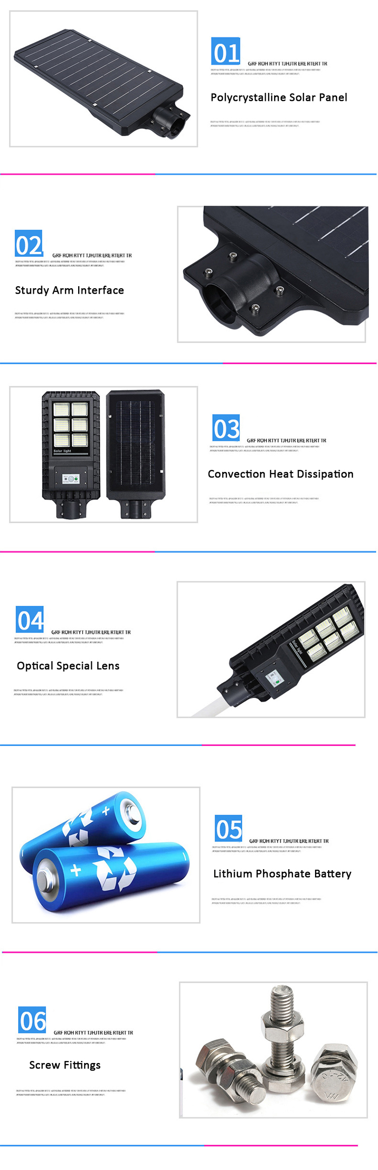IP65 Waterproof High Lumen LED Lights With Integrated Panel 60w 120w 180w