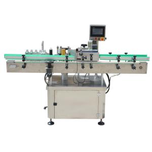 Quality 700KW Automatic Round Bottle Labeling Machine Front And Back Type wholesale