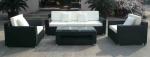 4pcs garden rattan sofa furniture
