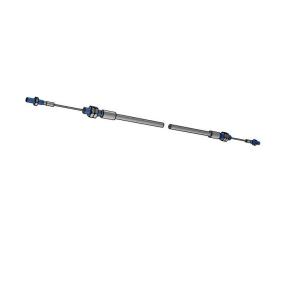 Quality Anti Corrosion Mechanical Control Cable With Grooved Ends wholesale