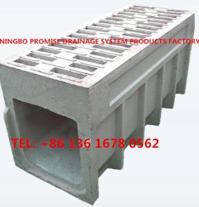 Quality Monoblock Rain Drain Polymer Concrete Drainage Channel wholesale