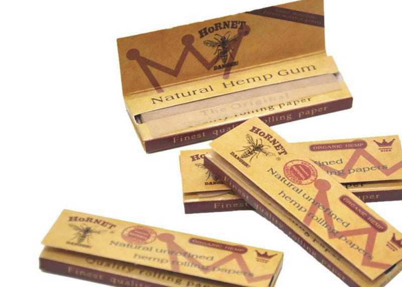70 Mm Smoking Rolling Paper , Brown Transparent Hemp Rolling Paper
