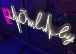 RoHS AC100V 150cm Silica Gel Neon Sign 18 colors For Store