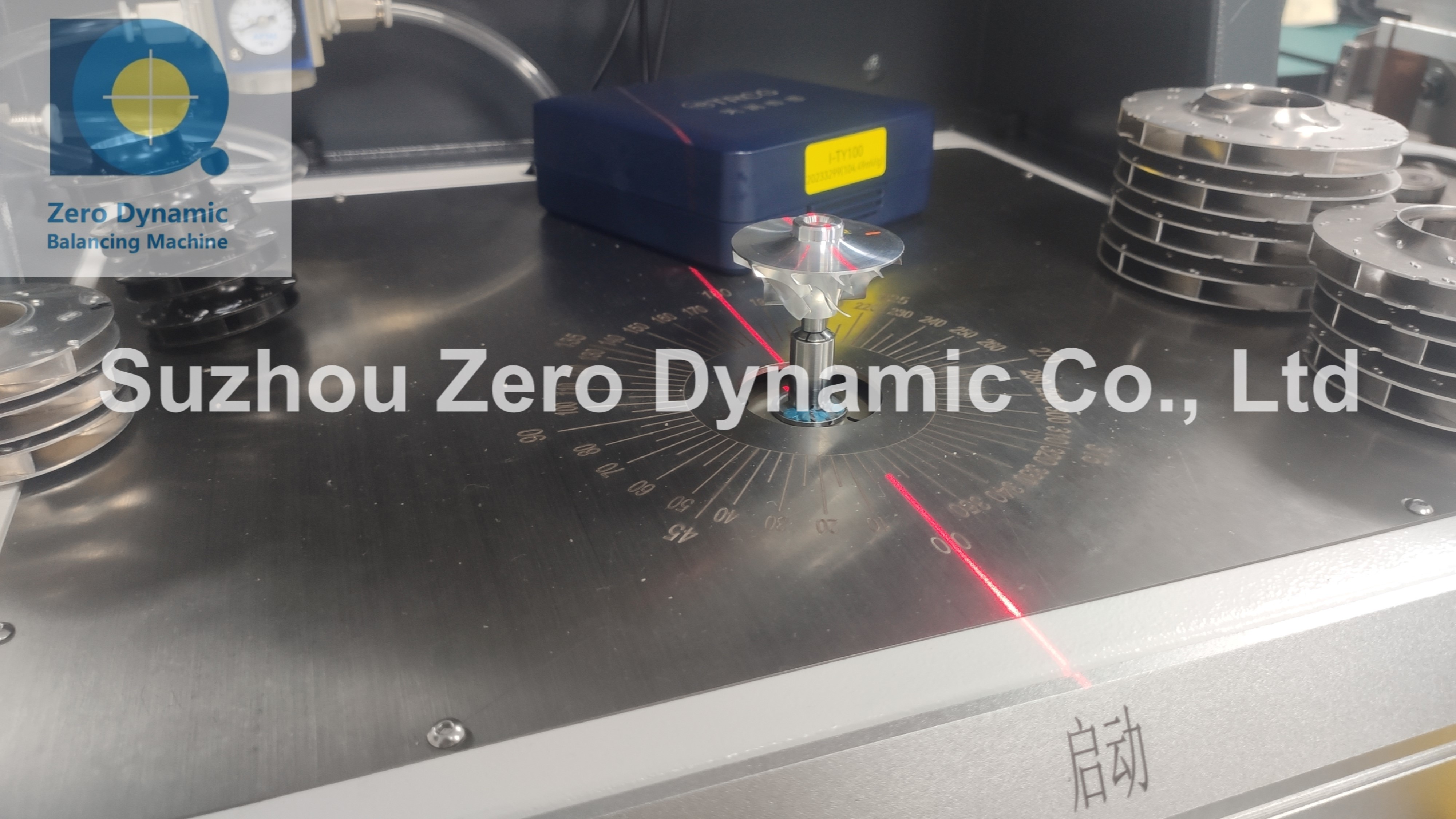 Rising Sleeve Type Fan Blade Automatic Balancing Machine, Aluminum Alloy Impeller Balance Machine