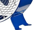 Blue Brushed Nickel Retro Metal Table Fan with Copper Motor 4 Feet CE GS