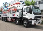 Building Construction Concrete Boom Pump Truck , Concrete Pump Truck 37m