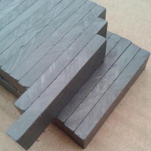Quality Customized Long Large Bar Ferrite Ceramic Magnet For Industrial Use wholesale