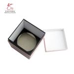 Beautiful Pink Candle Packaging Box 1250gsm With Paper Insert