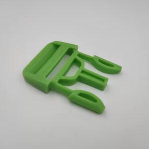 Quality CCIC Square Green 1 Inch Side Release Plastic Buckles For Handbags wholesale