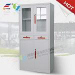 2016 hot sale steel cupboard FYD-W013 with lower price,glass/steel door with 2