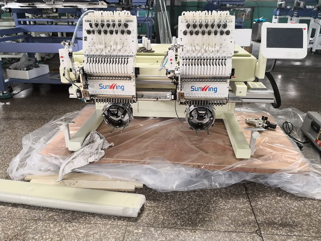 Fast Speed Multi Head Computerized Embroidery Machine For Kids Clothing