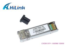 Quality 1490nm Wavelength Sfp Optical Transceiver Module 10Gb/S CWDM 100km Distance wholesale