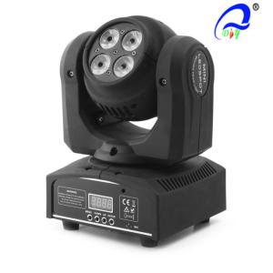 Quality 4 IN 1 Multifunctional LED Stage Light Mini Wash Moving Head IP33 Waterproof Rating wholesale