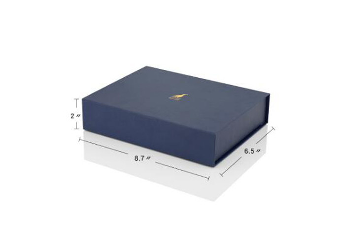 Flap Lid Custom Printed Gift Boxes Modern Fashion With Inner Pattern Printing