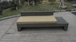 Plastic Rattan Furniture Soft Set With 100x100x70cm Middle Sofa