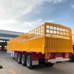 3 Axle Heavy Duty Fence Warehouse Trailer Truck Cargo Transport Semi-Trailer