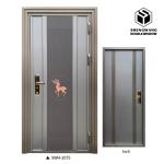 Finishing Panel Aluminum Room Doosr Soundproof Entry Door ISO9001