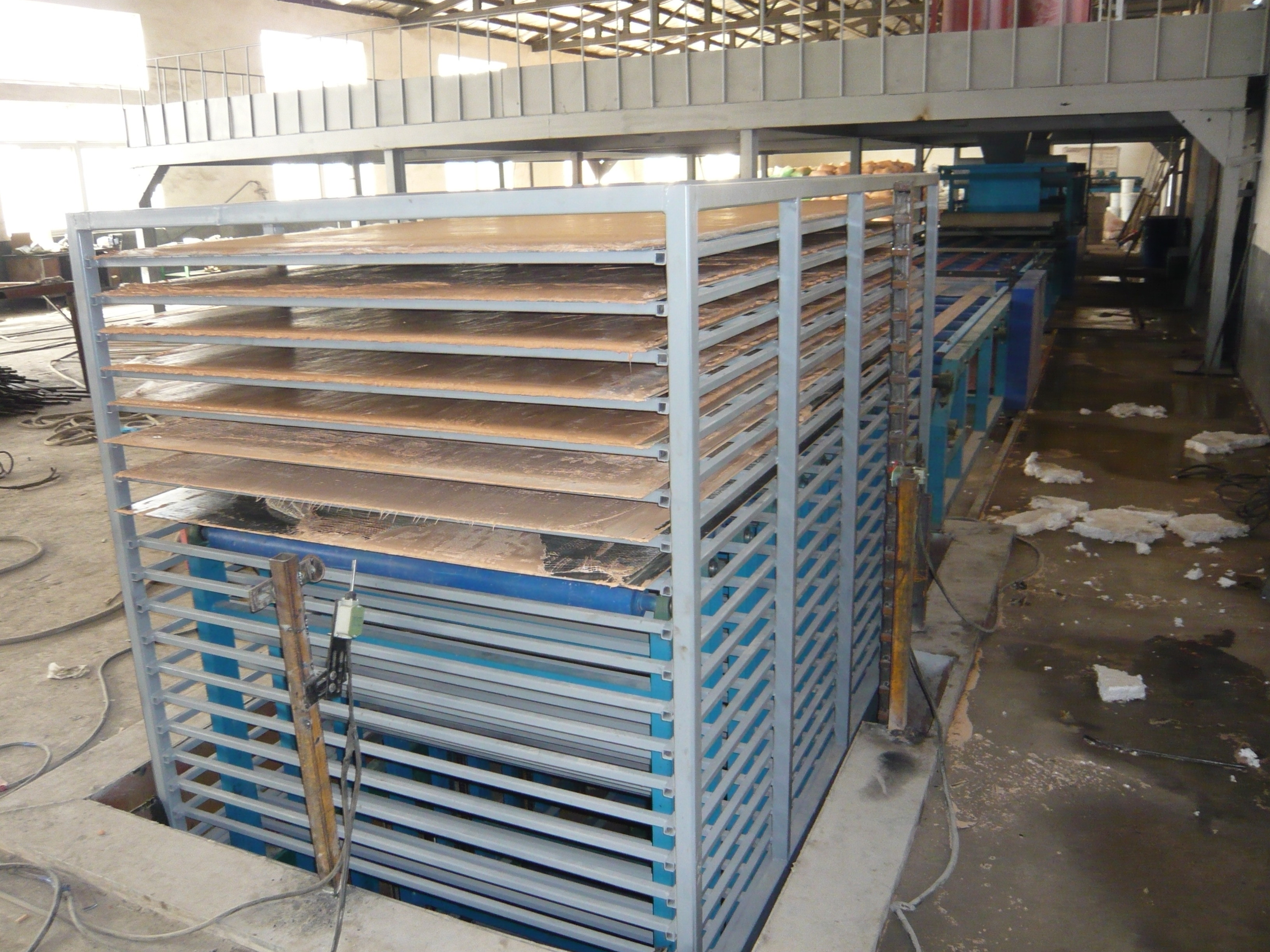 High Strength Composite Panel Making Machines with Forced Mixing System