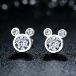 Third Party Appraisal Certified Children Jewelry 925 Sterling Silver Mouse