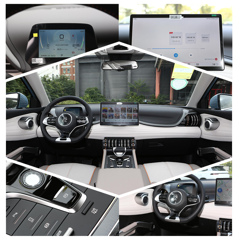 Fast Charge BYD Yuan Plus SUV , Long Range New Energy Vehicles