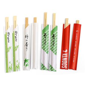 Quality Chinese 100% Nature Bamboo Sushi Disposable Chopsticks at 18cm/21cm/24cm wholesale