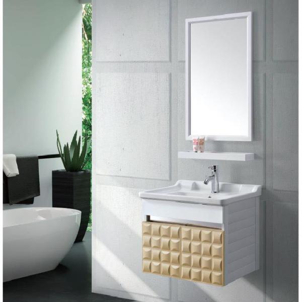 Modern Alunimun Bathroom Vanity/ all aluminum bathroom cabinet/Mirror Cabinet