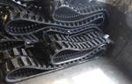 350x52.5x104 Customized ZT-18 HDD Machinery Rubber Track