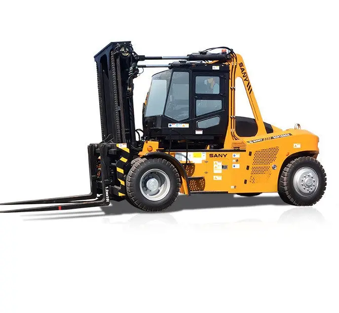 SANY Used SCP100A Lpg Forklift within Food Beverage with 2240mm Overall Dimensions