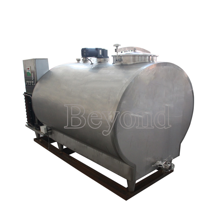 SUS316L Refrigeration 14Kw 5000L Milk Chilling Tank