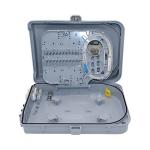 24 Cores Fiber Optic Distribution Box 14mm Cable Inlet Caliber