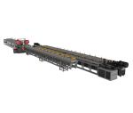12m Sawing Cutting CNC Steel Rebar Shearing Line Machine ISO9001