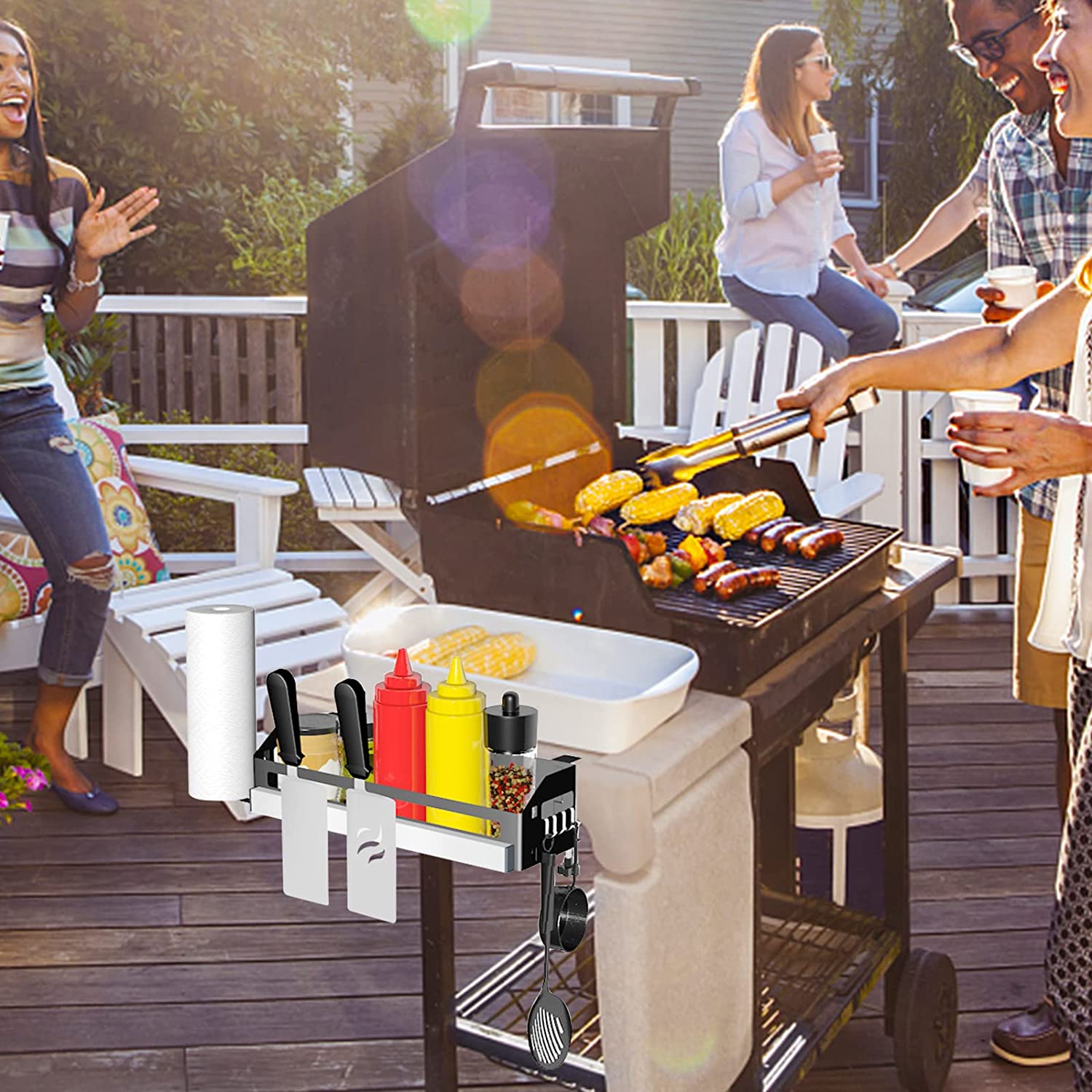 Convenient Griddle Storage Box for Blackstone Griddle Magnetic Tool Holder and More