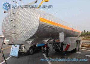 Quality SUS304 Chemical Liquid Oil Tank Trailer 35000L Alcohol Tanker 3 Axles wholesale