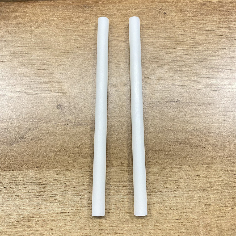 High Strength High Temperature Resistance Zirconia Tubes White Ceramics Tubes