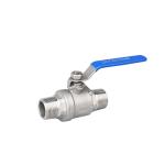 Stainless Steel 304 2PC Ball Valve NPT Thread M/M for Food and Beverage Industry