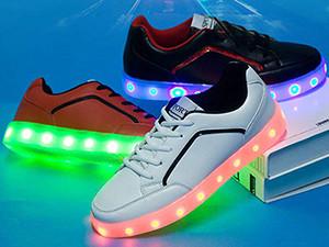 Quality 2018 Latest Christmas Gift USB Led Light Shoes wholesale