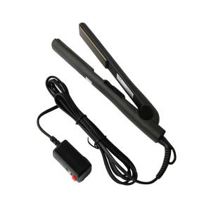 Quality Professional Titanium hair iron straightener with led flat irons wholesale private label customize hair straightener wholesale