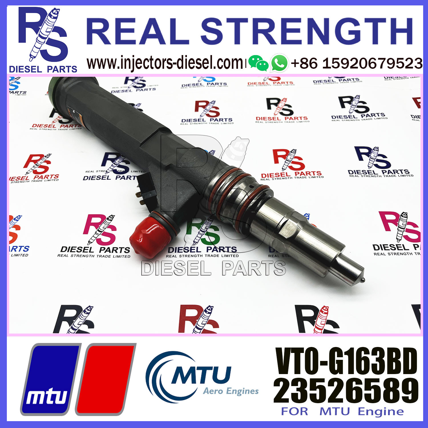 Huida Diesel fuel injector common rail injector 23526589 VT0-G283BD VT0-G163BD Original