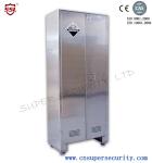 Laboratory Metal Flammable Corrosive Storage Cabinets Stainless Adjustable