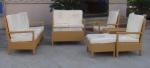 7pcs modern garden wicker furniture