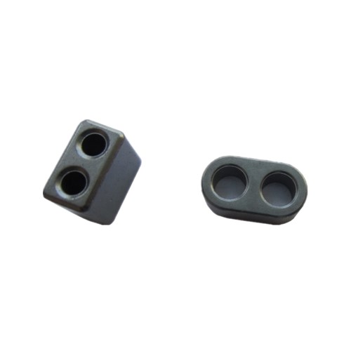 RID Balun Soft Ferrite Core With Two Holes ISO9001 Manufacturer