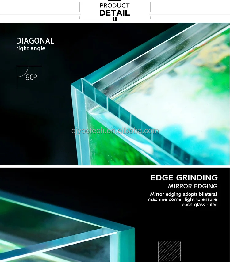 Customizable Laminated Glass Fish Tank the Ultimate Decorative Choice for Dining