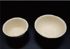 Quality Natural Bio Bamboo Fiber Salad Bowl Disposable Unicolor Food Grade wholesale