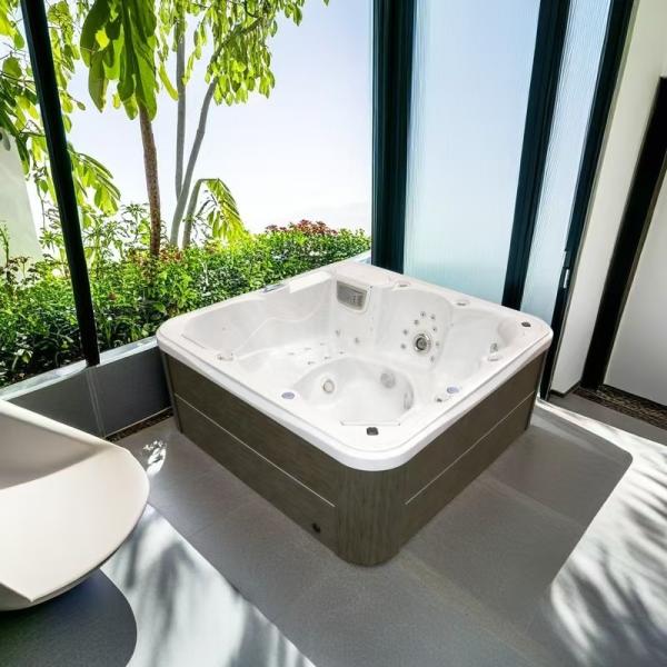 Outdoor Garden Party Acrylic Hydro Massage Hot Tub Outdoor Spa Pool With Dual