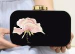 Unique Design Women ' S Evening Bags And Clutches , Floral Embroidered Purse